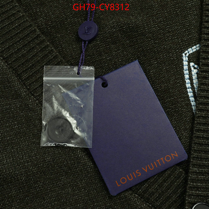 Clothing-LV replica for cheap ID: CY8312 $: 79USD