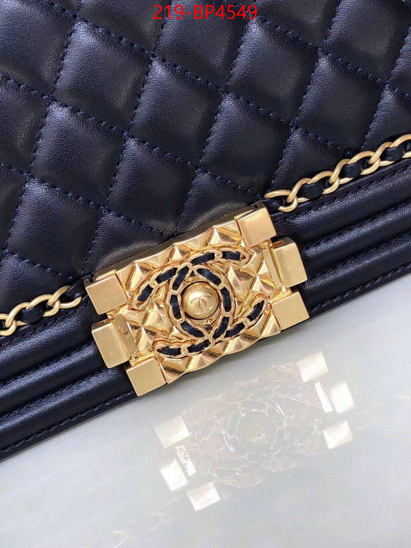 Chanel Bags(TOP)-Le Boy how to start selling replica ID: BP4549 $: 219USD