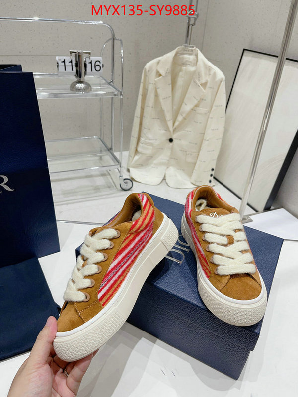 Men shoes-Dior fake cheap best online ID: SY9885 $: 135USD