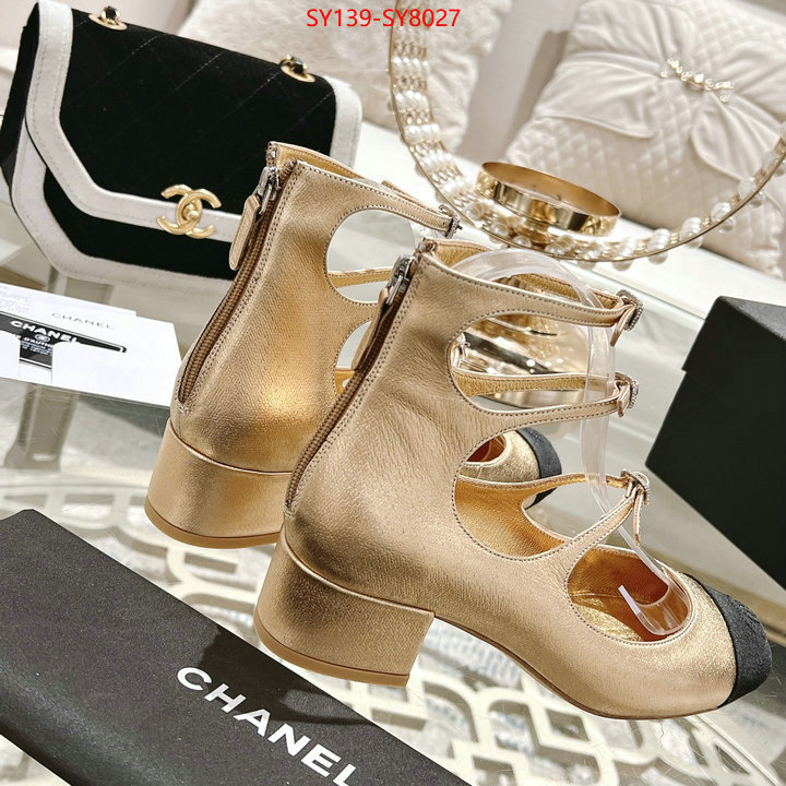 Women Shoes-Chanel best capucines replica ID: SY8027 $: 139USD