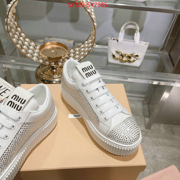 Women Shoes-Miu Miu aaaaa quality replica ID: SY7985 $: 129USD