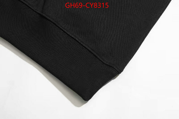 Clothing-Balenciaga best quality replica ID: CY8315 $: 69USD