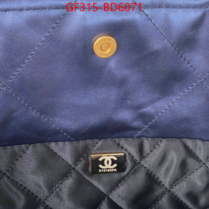 Chanel Bags(TOP)-Handbag- good ID: BD6071 $: 315USD