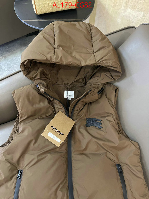 Down jacket Women-Burberry best quality fake ID: CG82 $: 179USD