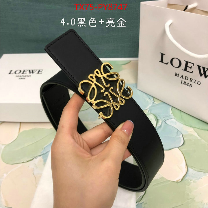 Belts-Loewe buy the best high quality replica ID: PY8747 $: 75USD