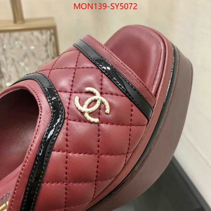 Women Shoes-Chanel best replica quality ID: SY5072 $: 139USD