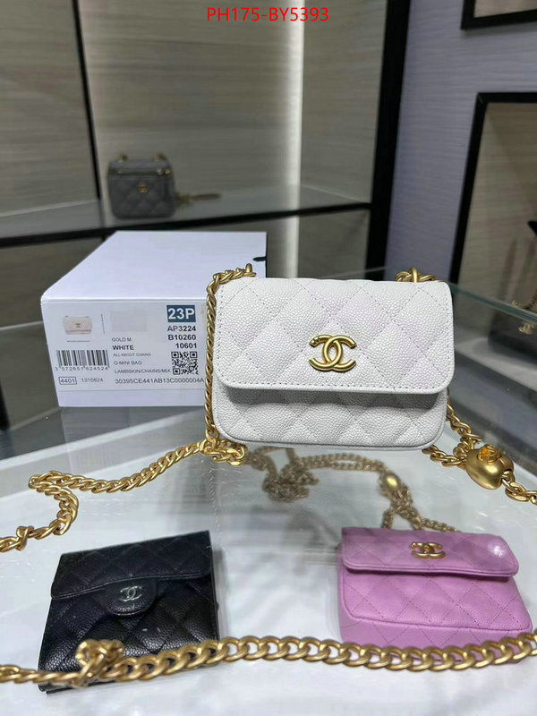 Chanel Bags(TOP)-Diagonal- wholesale designer shop ID: BY5393 $: 175USD