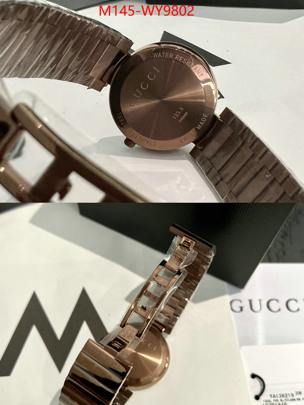 Watch(4A)-Gucci website to buy replica ID: WY9802 $: 145USD