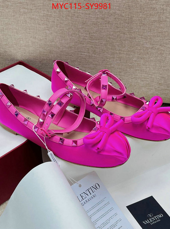 Women Shoes-Valentino replica for cheap ID: SY9981 $: 115USD