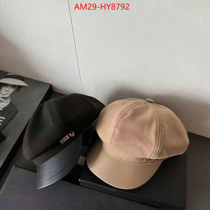 Cap(Hat)-Alexander Wang mirror copy luxury ID: HY8792 $: 29USD