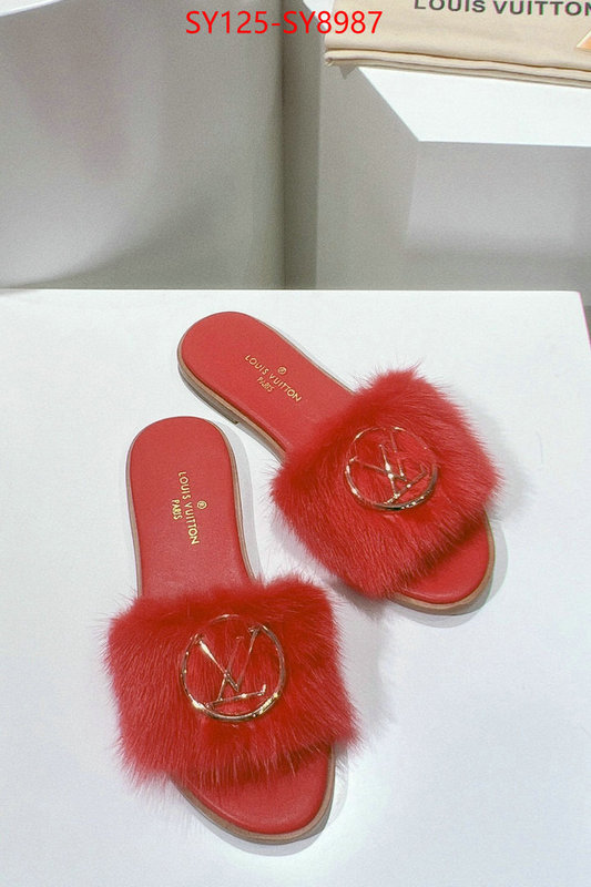 Women Shoes-LV buy sell ID: SY8987 $: 125USD