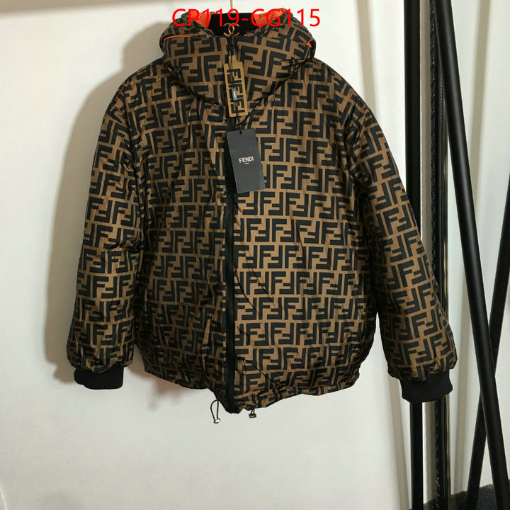 Down jacket Men-Fendi buy high-quality fake ID: CG115 $: 119USD