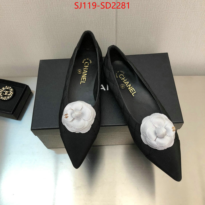 Women Shoes-Chanel high quality 1:1 replica ID: SD2281 $: 119USD