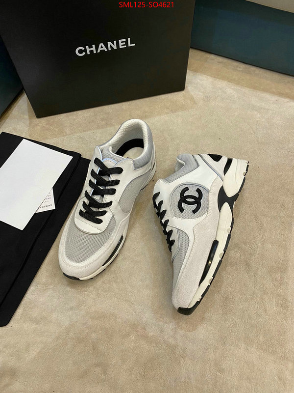 Men shoes-Chanel top 1:1 replica ID: SO4621 $: 125USD