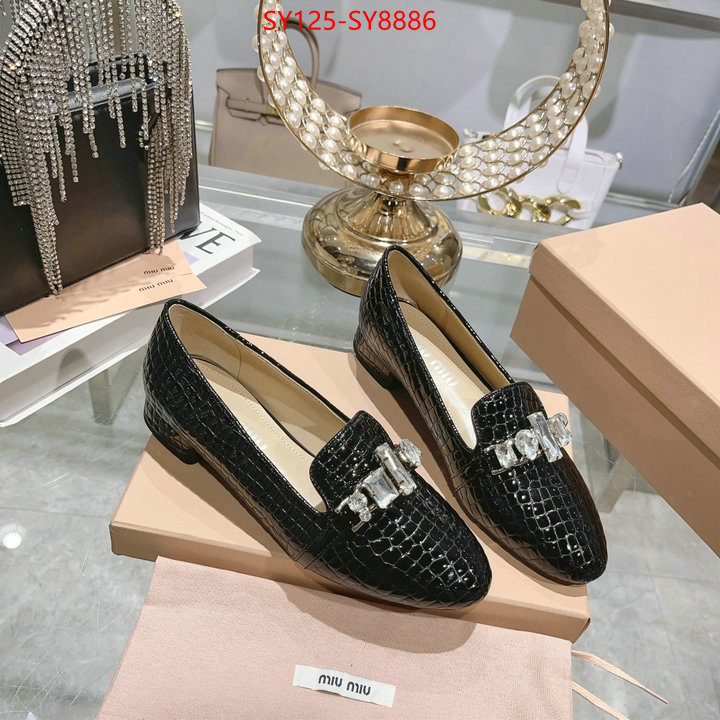 Women Shoes-Miu Miu at cheap price ID: SY8886 $: 125USD