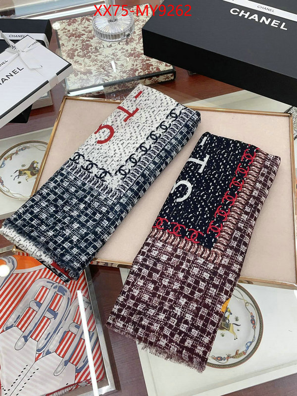 Scarf-Chanel high quality ID: MY9262 $: 75USD