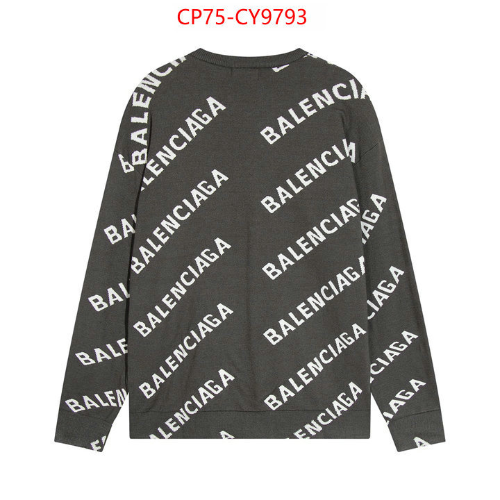 Clothing-Balenciaga shop designer replica ID: CY9793 $: 75USD