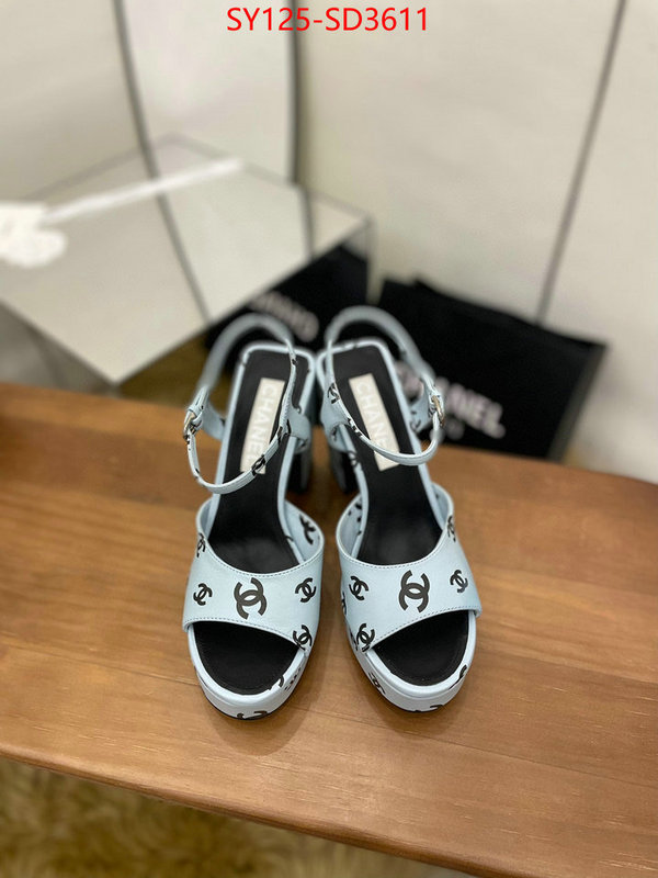 Women Shoes-Chanel high quality designer replica ID: SD3611 $: 125USD