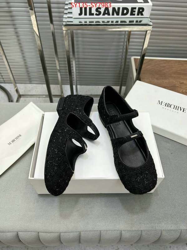 Women Shoes-Marchive brand designer replica ID: SY7983 $: 135USD