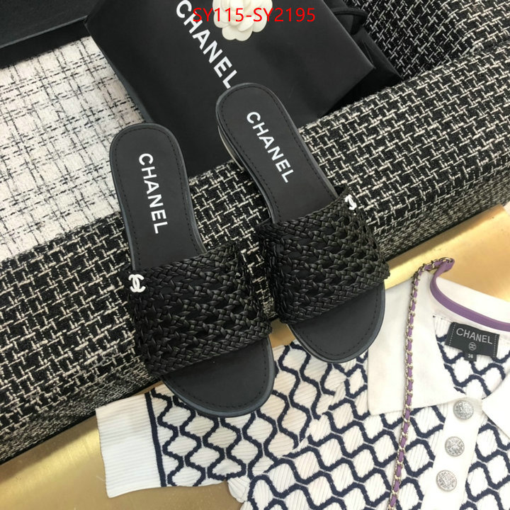 Women Shoes-Chanel top quality ID: SY2195 $: 115USD