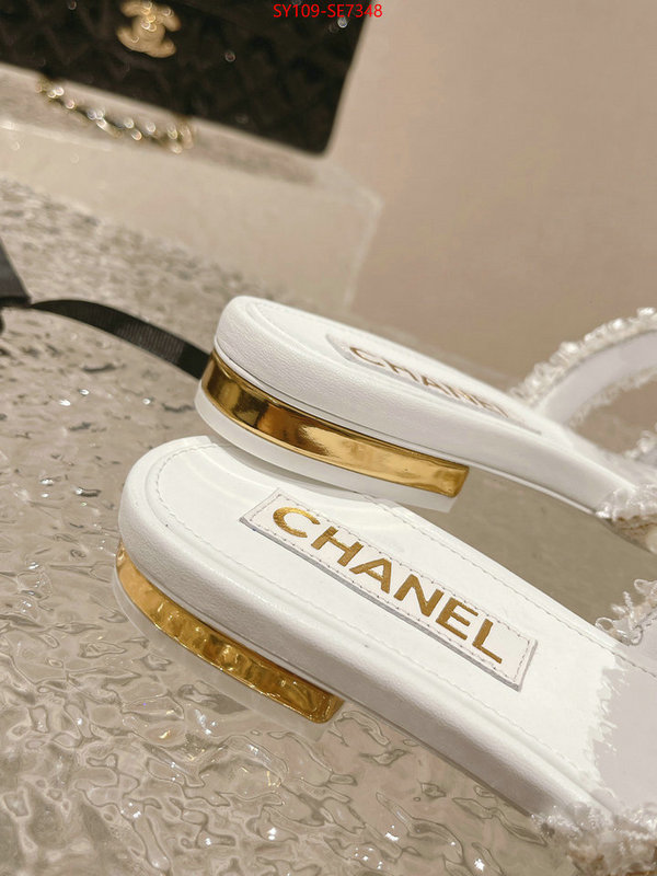 Women Shoes-Chanel shop cheap high quality 1:1 replica ID: SE7348 $: 109USD