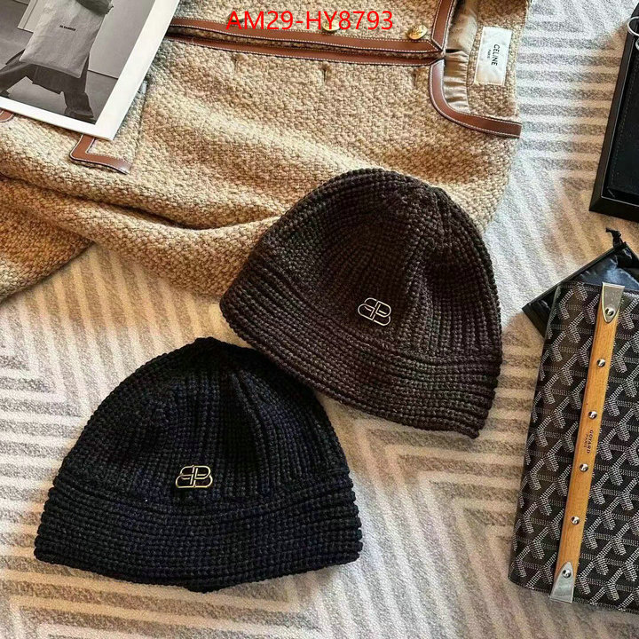 Cap(Hat)-Balenciaga brand designer replica ID: HY8793 $: 29USD