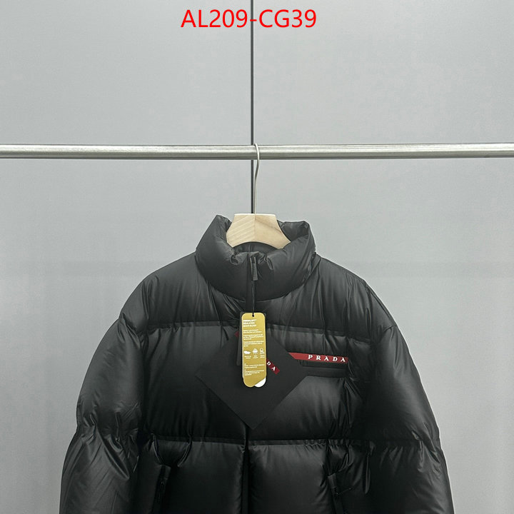 Down jacketMen-Prada best luxury replica ID: CG39 $: 209USD