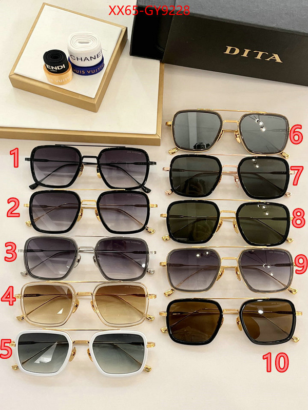 Glasses-Dita the highest quality fake ID: GY9228 $: 65USD