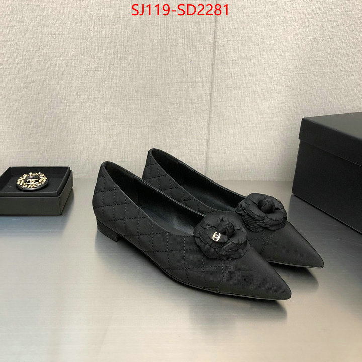 Women Shoes-Chanel high quality 1:1 replica ID: SD2281 $: 119USD