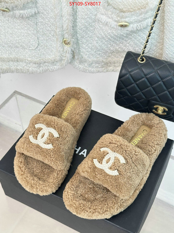 Women Shoes-Chanel high quality aaaaa replica ID: SY8017 $: 109USD