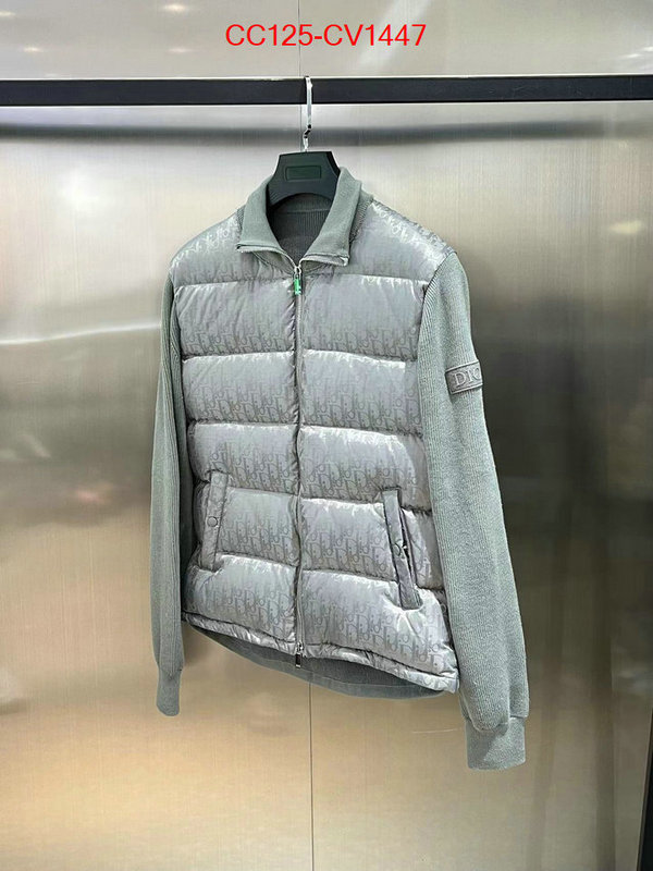 Down jacketMen-Dior top quality website ID: CV1447 $: 125USD