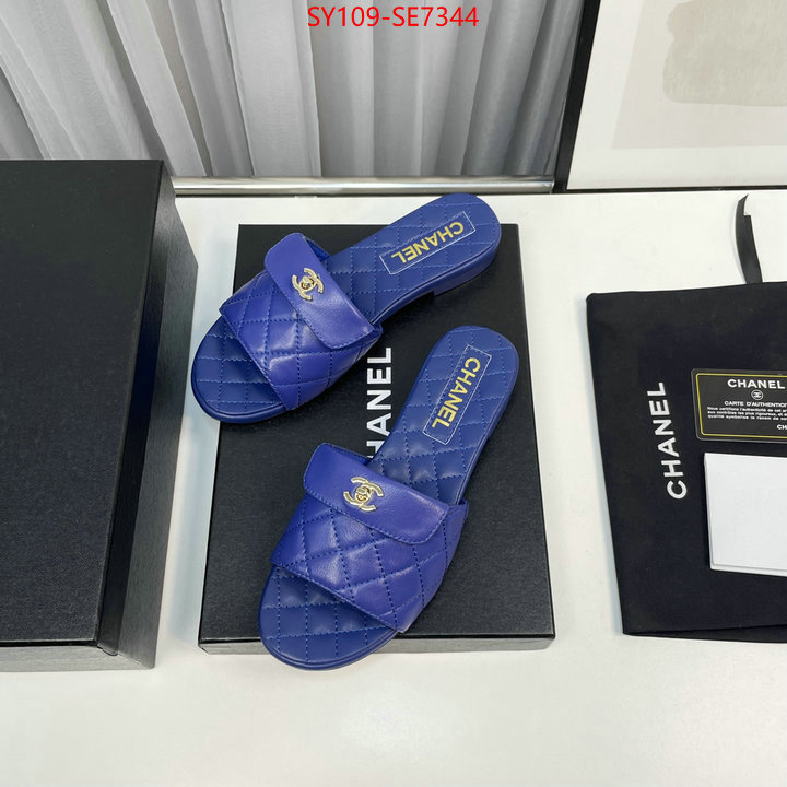 Women Shoes-Chanel high quality replica designer ID: SE7344 $: 109USD