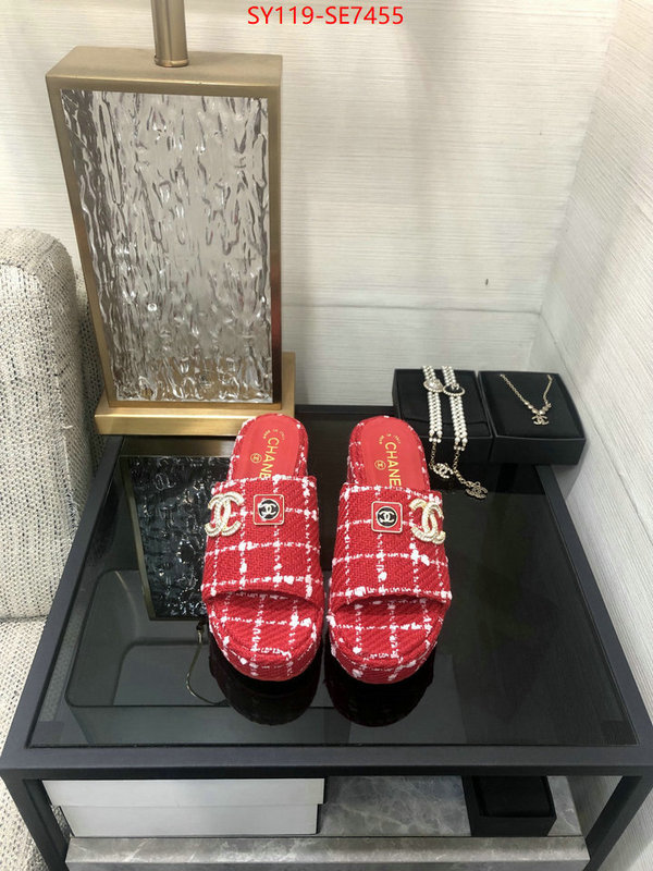 Women Shoes-Chanel best site for replica ID: SE7455 $: 119USD