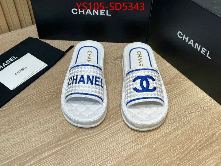 Women Shoes-Chanel luxury cheap ID: SD5343 $: 105USD