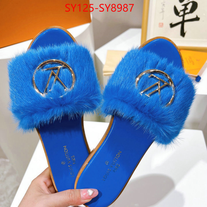 Women Shoes-LV buy sell ID: SY8987 $: 125USD