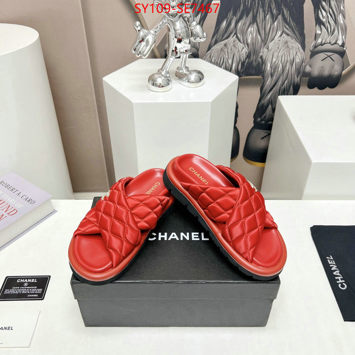 Women Shoes-Chanel top 1:1 replica ID: SE7467 $: 109USD