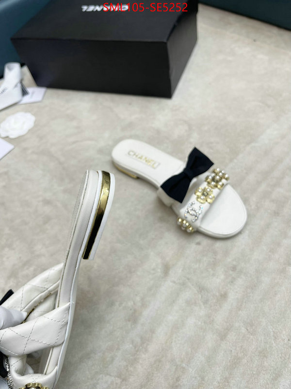 Women Shoes-Chanel luxury fake ID: SE5252 $: 105USD