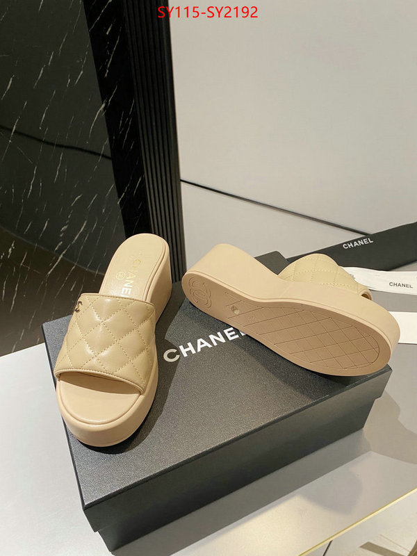 Women Shoes-Chanel replica every designer ID: SY2192 $: 115USD