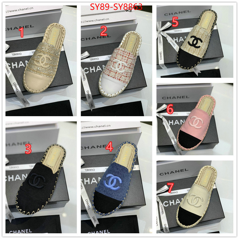 Women Shoes-Chanel high quality ID: SY8863 $: 89USD