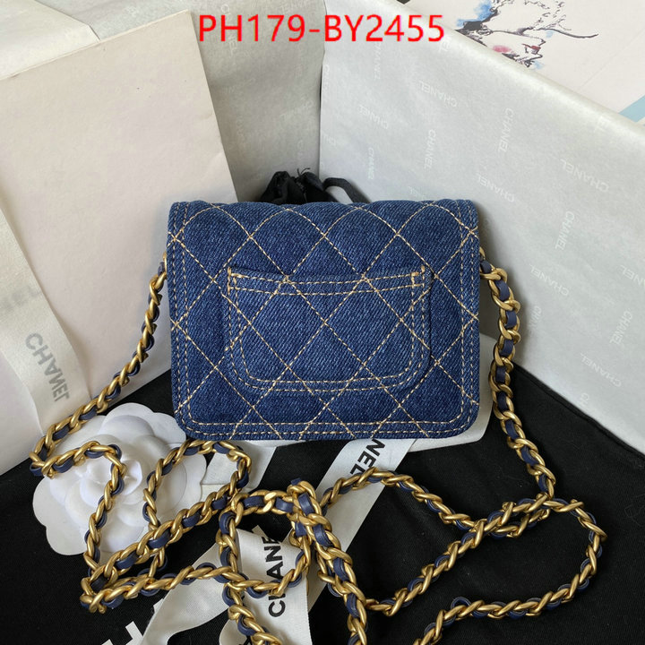 Chanel Bags(TOP)-Diagonal- best fake ID: BY2455 $: 179USD