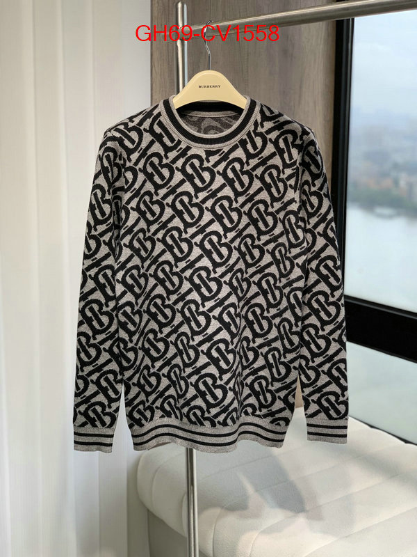 Clothing-Burberry wholesale imitation designer replicas ID: CV1558 $: 69USD