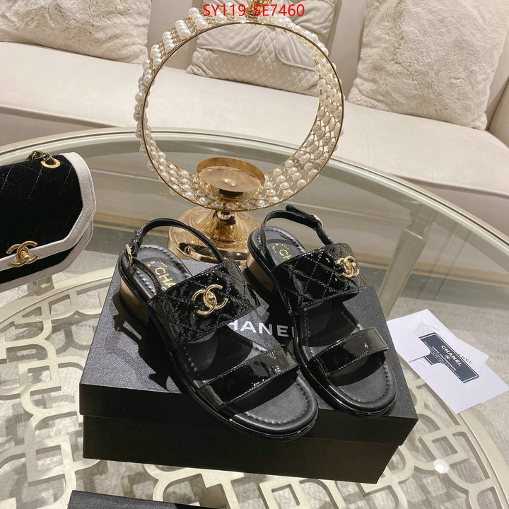 Women Shoes-Chanel what are the best replica ID: SE7460 $: 119USD