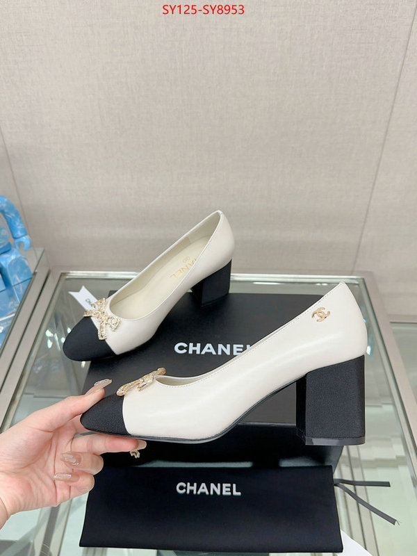 Women Shoes-Chanel replica online ID: SY8953 $: 125USD