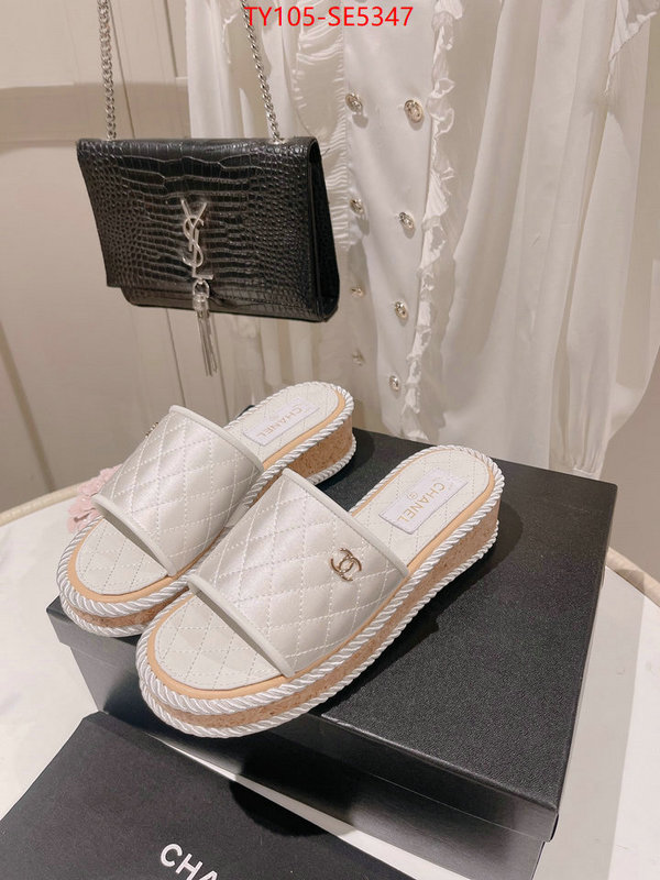 Women Shoes-Chanel brand designer replica ID: SE5347 $: 105USD