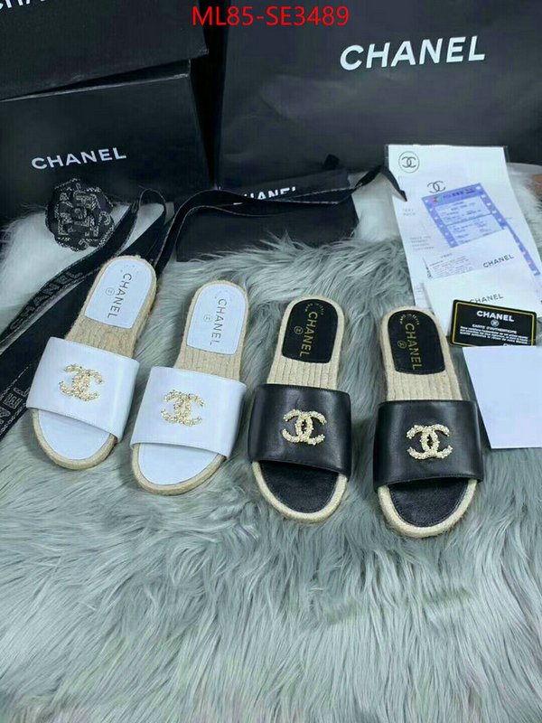 Women Shoes-Chanel good ID: SE3489 $: 85USD