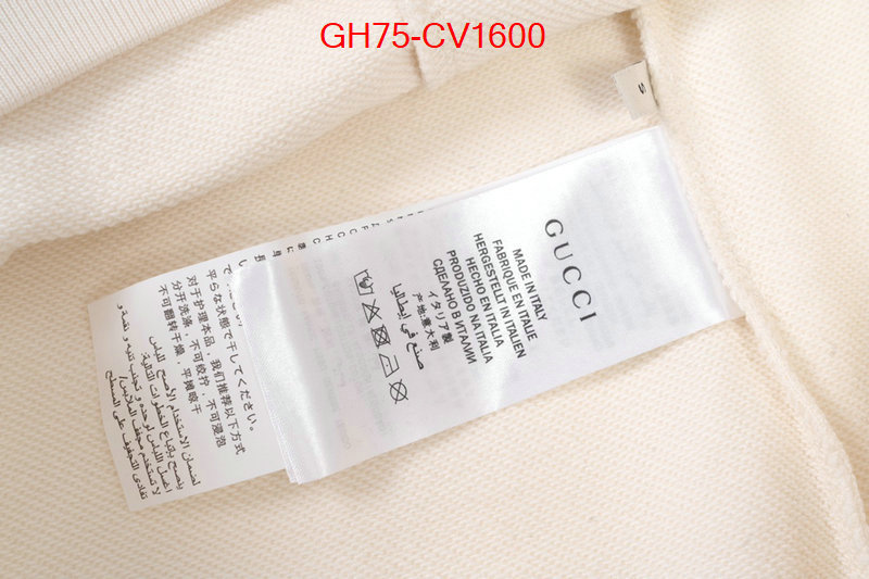 Clothing-Gucci online ID: CV1600 $: 75USD