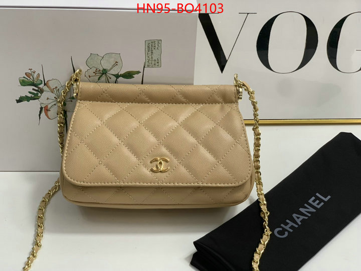 Chanel Bags(4A)-Diagonal- best replica new style ID: BO4103 $: 95USD