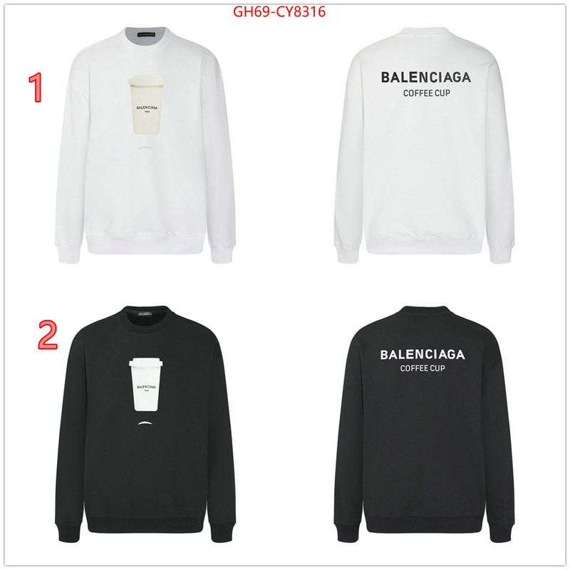 Clothing-Balenciaga where can i buy the best quality ID: CY8316 $: 69USD