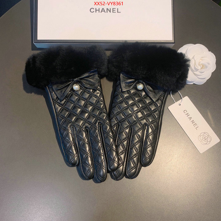 Gloves-Chanel fake ID: VY8361 $: 52USD