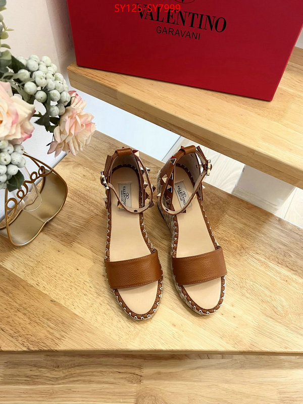 Women Shoes-Valentino quality aaaaa replica ID: SY7999 $: 125USD